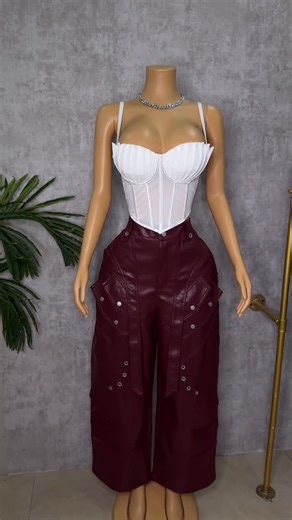 Pink Wearhouse on Instagram: "Leather Pants Small to large - $11,800 Corset - $5000"