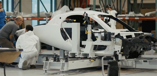 Aptera (SEV) shows off assembly line for solar electric 'car', updates on battery and testing