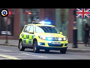 London Ambulance RRV Cars Responding