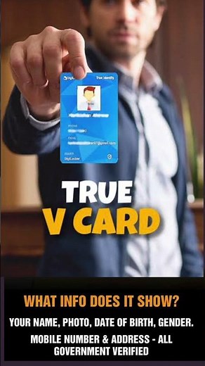 India Launches a Brand New Digital ID Card # V Card