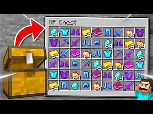 Minecraft, But Chests Gives OP Items...