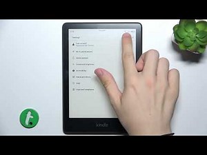 Kindle Paperwhite - How to Access Settings - Customize Your E-Reader Preferences