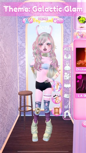 The theme is galactic glam #dtiroblox #dresstoimpress #dti #roblox #dresstoimpressroblox