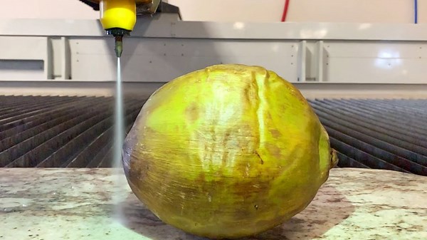 How to Open a Fresh Coconut Using Only Water