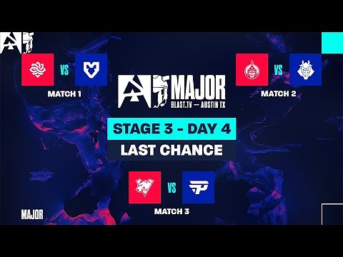 BLAST.tv Austin Major 2025, Stage 3, Day 4