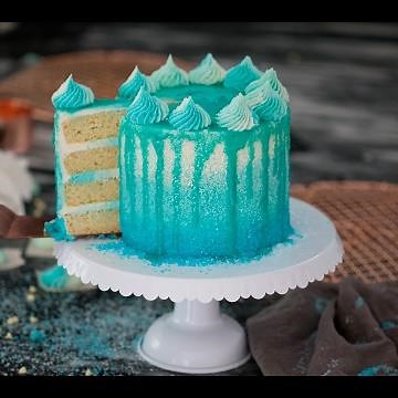 DIY Winter Wonderland Cake