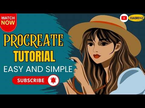 STOP Struggling with Procreate ❌ Try This EASY Method! | Beginner Tutorial | Cuadro143