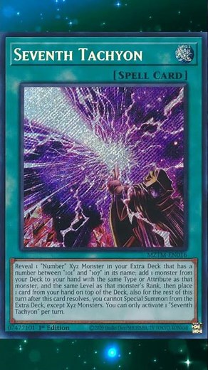 The Real Reason Seventh Tachyon Is Still Around #yugioh #yugiohtcg #yugiohcards