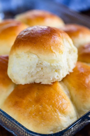 The BEST Fluffy Potato Rolls Recipe - Crazy for Crust