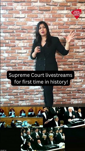 For The First Time In History, Supreme Court Of India Starts live-Stream Proceedings.
