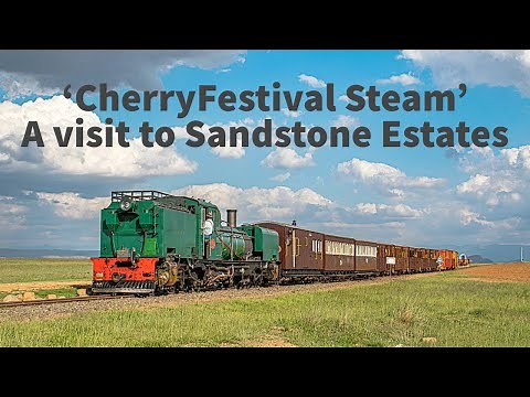 'Cherry Festival Steam 2021' - a visit to the Sandstone Estates Narrow Gauge Railway