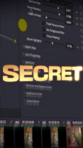 NEW Cine FOCUS ! Depth Effect In DaVinci Resolve Day 30 - 30 Days 30 Tips Davinci Resolve