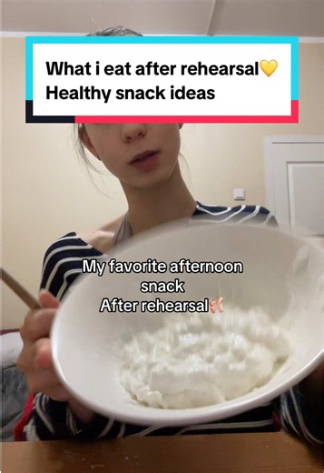 Healthy Afternoon Snack for Ballerinas