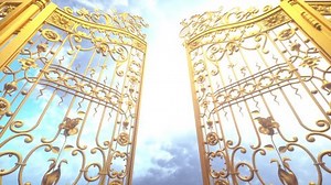 Golden Gate Heaven Gate Opens Against Stock Footage Video (100% Royalty-free) 3404552819 | Shutterstock
