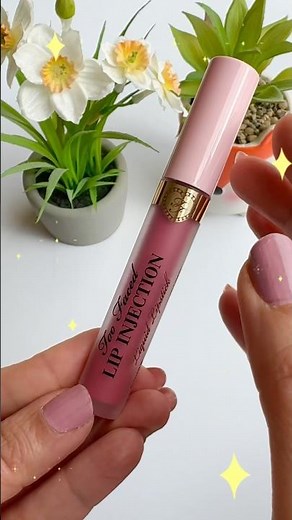 Satisfying ASMR 💄 Too Faced Lip Injection Review ✨