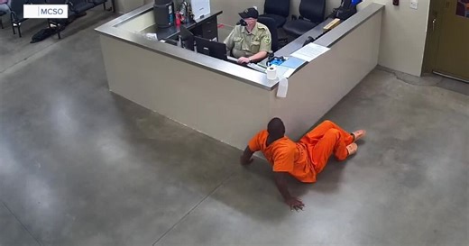 VIDEO: MCSO inmate crawls to female side of facility in attempted sexual assault