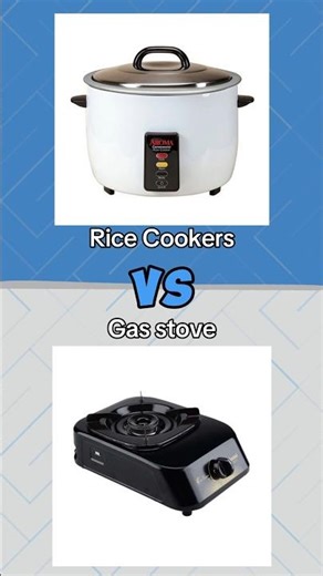 Rice Cookers 🆚 Gas stove