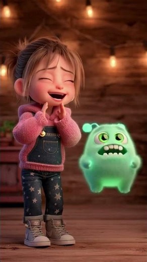 When Mira Claps… The Alien Glows! 👧👽✨