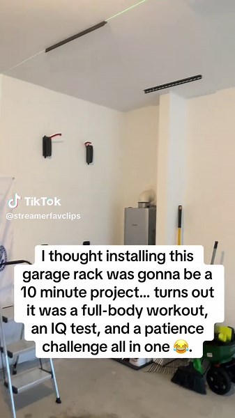 Installing a Garage Rack: A Hilarious Struggle
