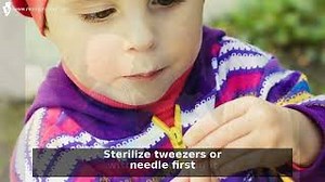 What To Do If Your Child Gets A Splinter Video - MomJunction