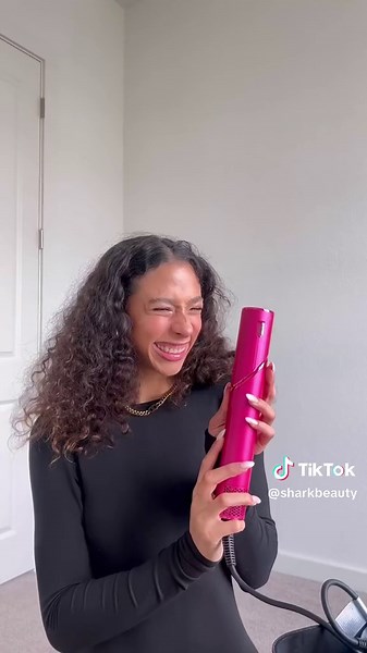 On October 3rd, he asked me about my Malibu Pink FlexStyle. 💁‍♀️🩷 #SharkBeauty #SharkFlexStyle #ForAllHairkind #newcolorway #meangirlsday