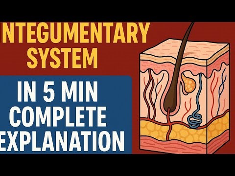 Integumentary system in easy and simple definitions