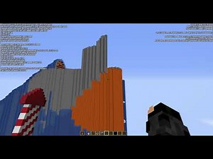 Minecraft - How to make the Ultimate Lava Cast in Minecraft! w/ World Edit