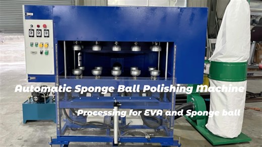 Automatic Foam/EVA Ball Polishing Machine for Manufacturing Sponge Machine