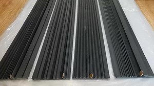 Deep V Rubber Sluice Mat Gold Prospecting Rubber Gold Grove Mat Rubber Gold Groove Mat for Sluice Box