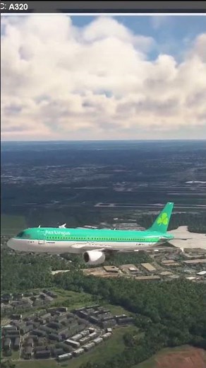 IAD to DUB: A320 Commuter Realism in Microsoft Flight Simulator #A320FlightSim #CommuterRealism