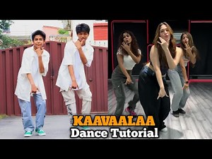JAILER - Kaavaalaa Hook Step Dance Tutorial | Superstar Rajinikanth | Tamannaah | Aayush & Abhay