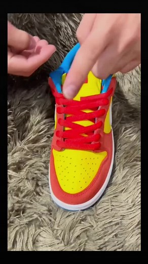 Nike SB Dunk Low pro Laces Tutorial#foyou #viral #nike #shoes #fyp