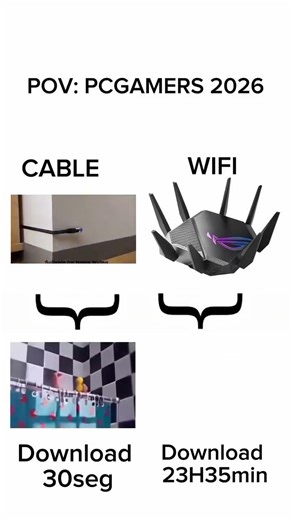 CABLE or WIFI #pc #pcgamers #gamingpc #wifi #fyp