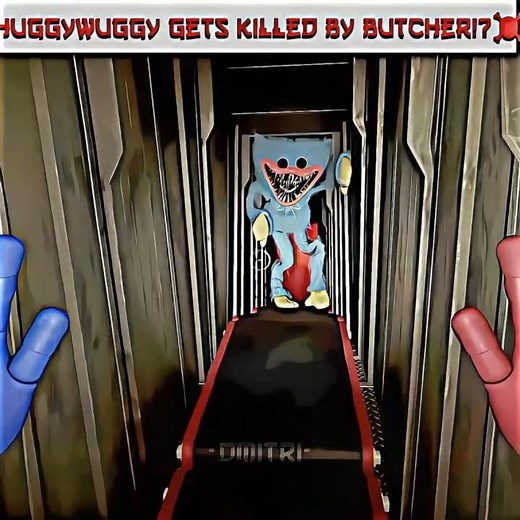 HuggyWuggy death scene form poppy playtime chapter 1|Funk Abnormal|#poppyplaytime#prototype#shorts