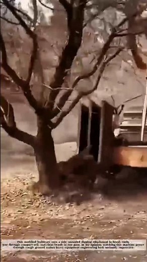This Machine Turns Land Clearing Into Easy Work! #shorts