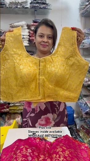 Plus sizes readymade Blouses | Banarsi pattern | Readymade Exclusive Blouses |