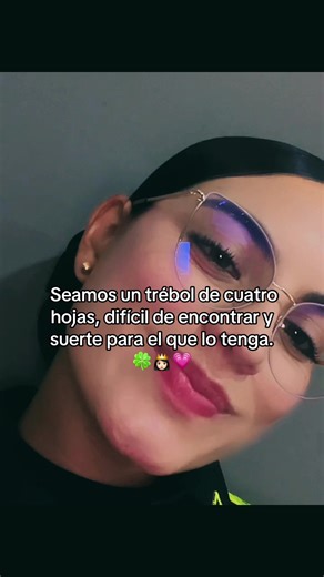 Eres mi trébol de buena suerte
