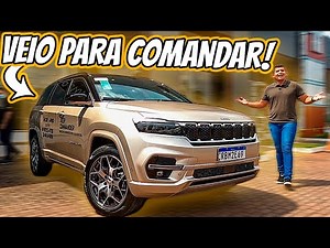 Jeep Commander Overland Diesel 2022: UM COMPASS ESPICHADO DESTRUIDOR DE SW4