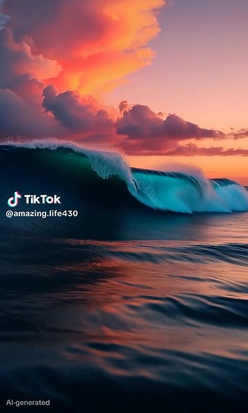 Amazing ocean sunset 🌅🥰🌊 #amazing #life #landscape #ocean #sunset