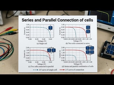 Series and Parallel Connection of Solar cells 