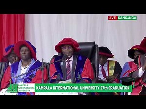 Kampala International University 27th Graduation Live stream