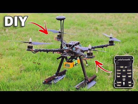 How To Make a Quadcopter Drone Using Pixhawk In Detail || DIY Quadcopter Using Pixhawk