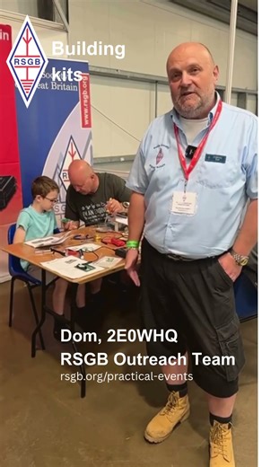 Building #amateurradio kits with the RSGB! #shorts #construction
