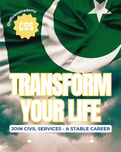 Officers Academy on Instagram: "Join our comprehensive CSS Written Course designed for serious aspirants aiming for top ranks. Timings: 5:30 p.m. – 8:30 p.m. Schedule: 6 days a week (Evening Batch) Admission Deadline: 9th December 2025 Classes led by senior faculty and subject specialists Wide range of optional subjects available Exclusive Editorial and Current Affairs Class included Secure your seat now and begin your journey toward success. Officers Academy For details and registration: ☎️ 032