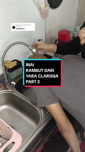 Inai Rambut Yara Clarissa Tutorial: Part 2