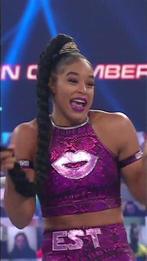 Bianca Belair having fun and games with Nia Jax!