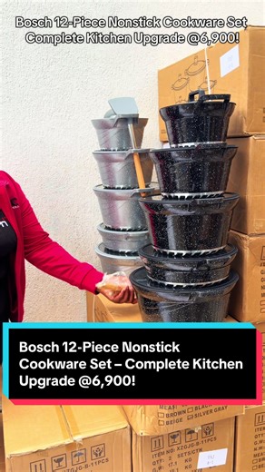 Bosch 12-Piece Cookware Set: Easy Cooking