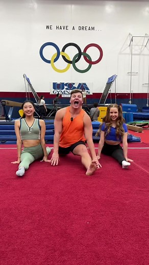 Copycat Gymnastics Challenge ft. Elena Shinohara and Anna McNulty