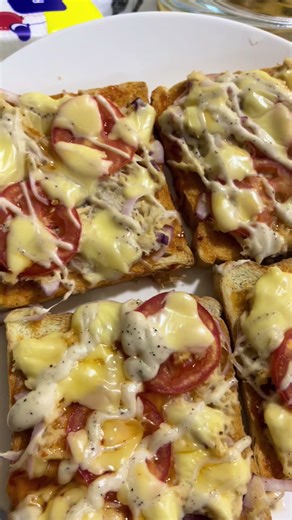 Quick and Easy Bread Pizza Recipe