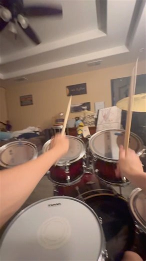 MASTER OF PUPPETS DRUM COVER 🥁🔥 - Metallica #drums #shorts #drumcover #drummer